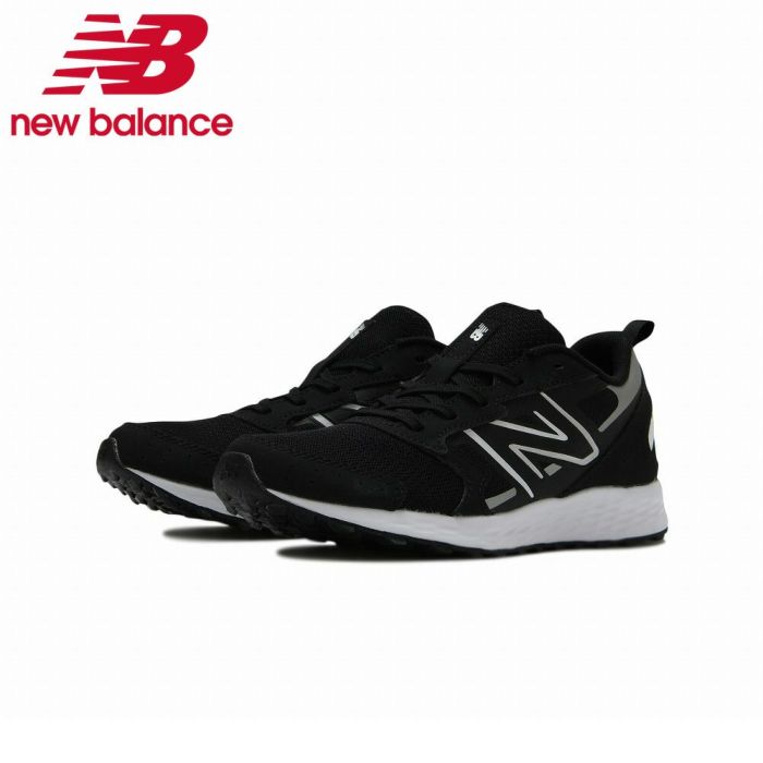 ニューバランス キッズ ジュニア スニーカー new balance GE650 BK1 ブラック ワイズW ランニングシューズ 黒 小学生 NB 子供 靴 運動 体育 通学 学校