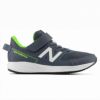 ニューバランス キッズ スニーカー 幅広 ジュニア グレー new balance YT570 GG3 ベルクロ 面ファスナー 子供 ランニングシューズ 軽い クッション性 NB 靴 シューズ