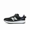 ニューバランス キッズ スニーカー 幅広 ジュニア ブラック 黒 new balance YT570 PP3 ベルクロ 面ファスナー 子供 ランニングシューズ 軽い クッション性 NB 靴 シューズ