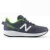 ニューバランス キッズ スニーカー 幅広 ジュニア グレー new balance YK570 GG3 紐靴 ひも 子供 ランニングシューズ 軽い クッション性 NB 靴 シューズ