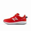 ニューバランス キッズ スニーカー 幅広 ジュニア レッド 赤 new balance YK570 TR3 紐靴 ひも 子供 ランニングシューズ 軽い クッション性 NB 靴 シューズ