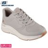 スケッチャーズ ボブス レディース シューズ スニーカー レースアップ SKECHERS 117560 黒 ブラック トープ BLK TPE クッション インソール サポート