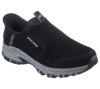 スケッチャーズ スリップインズ メンズ SKECHERS Slip-ins 普通幅 ハンズフリー スニーカー スリッポン 本革 ブラック 黒 チャコール ベージュ ヒルクレスト シダー ルート 237750