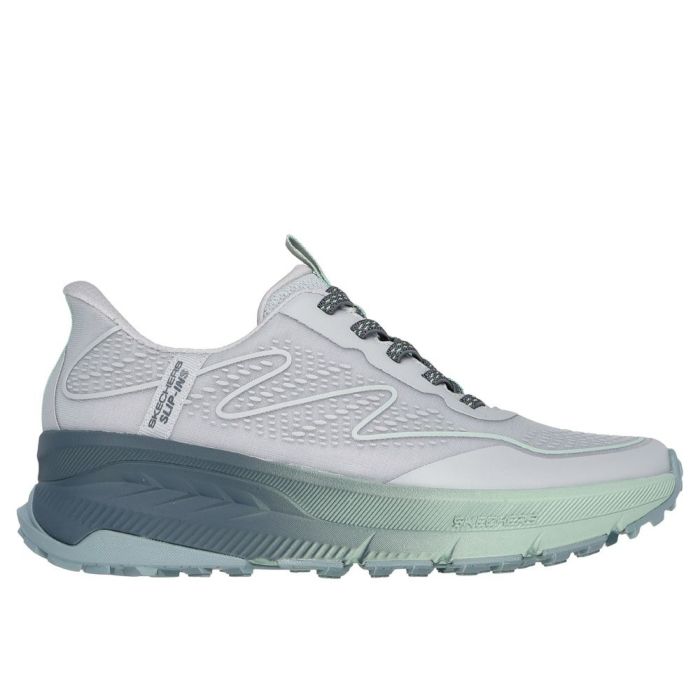 スケッチャーズ スリップインズ レディース SKECHERS Slip-ins スリッポン ハンズフリー スイッチ バック 180157 GYGR NAT ナチュラル グレーグリーン