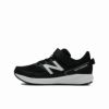 ニューバランス キッズ スニーカー ジュニア 靴 new balance YT570 BW3 W ブラック W(標準～やや幅広) ベルクロ ゴム紐