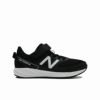 ニューバランス キッズ スニーカー ジュニア 靴 new balance YT570 BW3 W ブラック W(標準～やや幅広) ベルクロ ゴム紐