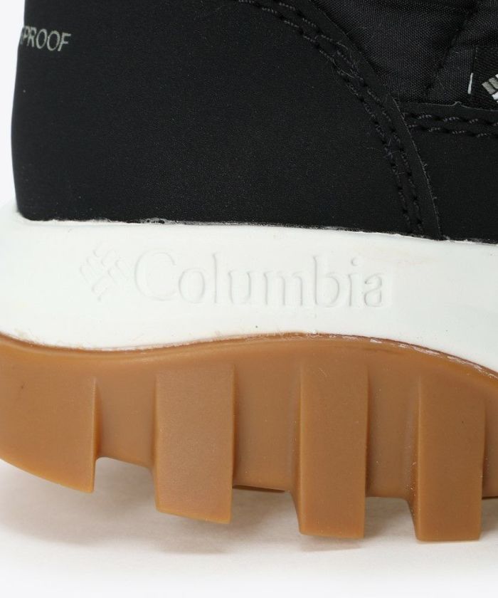 コロンビア スノーブーツ レディース ブーツ スノートロット ミッド 防寒 保温 防水 滑りにくい サイドジップ ウォータープルーフ オムニヒート ブラック 黒 ホワイト Columbia BL9165 