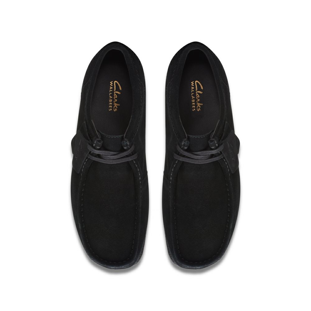 クラークス ワラビー エヴォ ウォータープルーフ 靴 モカシン 防水 撥水 26177832 26177833 26177834 Clarks