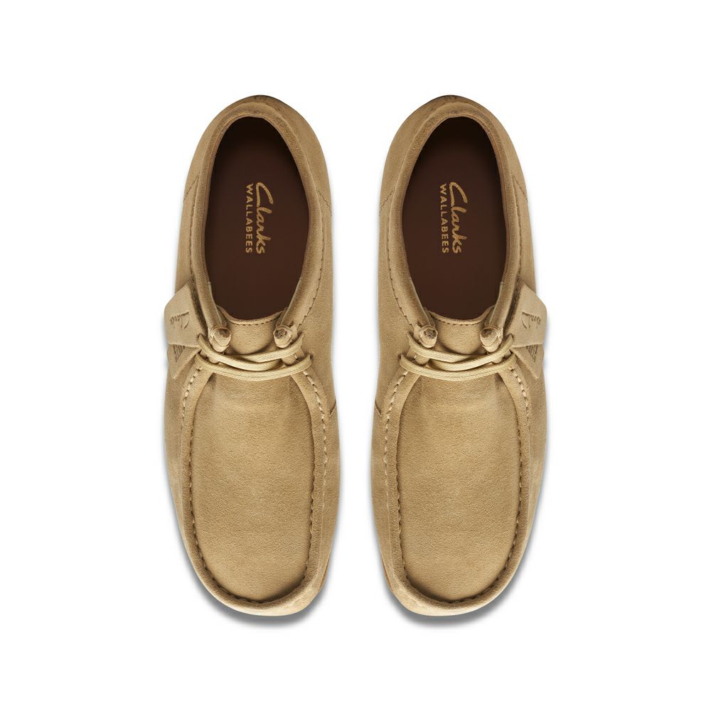 クラークス ワラビー エヴォ ウォータープルーフ 靴 モカシン 防水 撥水 26177832 26177833 26177834 Clarks