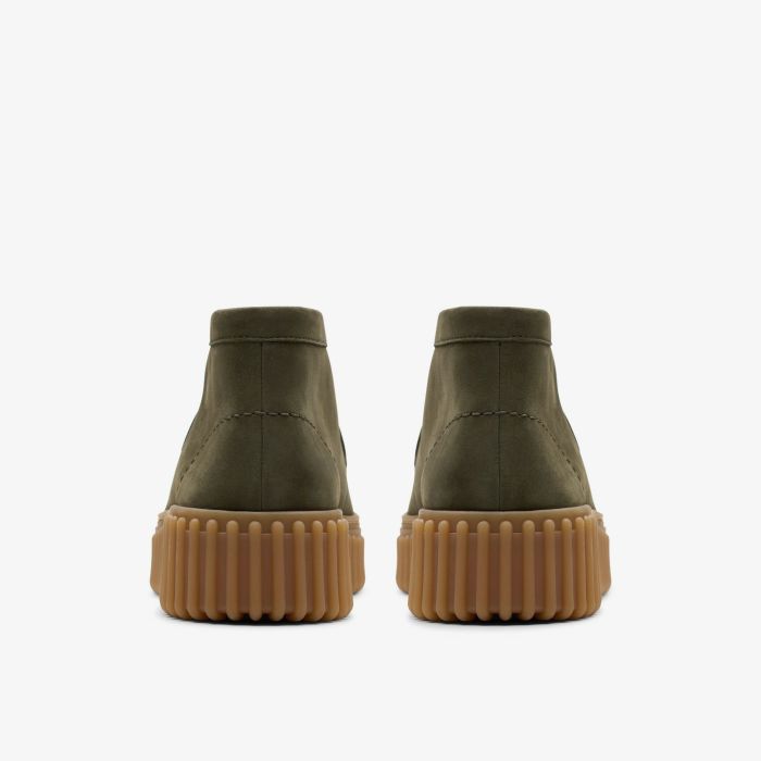 クラークス レディース 厚底 モカシン 軽い レースアップ スエード トーヒルビー モス ブラック ダークグリーン ライトタン Clarks Torhill Moss 26179359 26179356 26179360