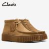 クラークス レディース 厚底 モカシン 軽い レースアップ スエード トーヒルビー モス ブラック ダークグリーン ライトタン Clarks Torhill Moss 26179359 26179356 26179360