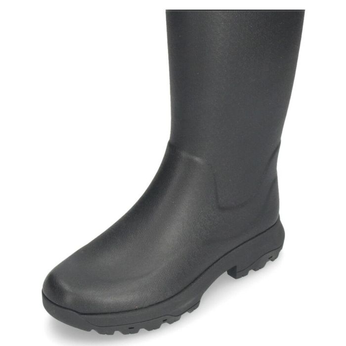 エーグル レインブーツ レディース 長靴 AIGLE アリア ハイ ラバーブーツ ロング丈 シンプル 黒 ZZFNC05 005 ブラック