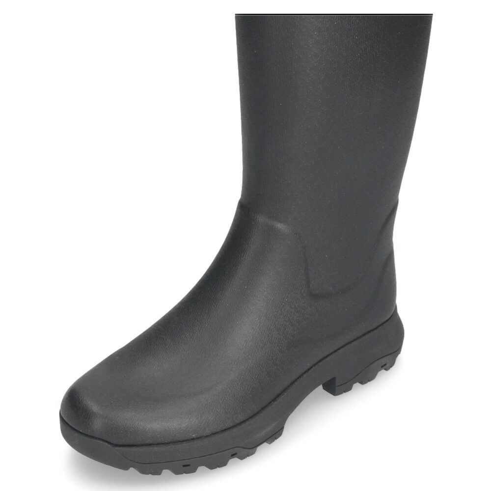 エーグル レインブーツ レディース 長靴 AIGLE アリア ハイ ラバーブーツ ロング丈 シンプル 黒 ZZFNC05 005 ブラック