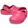 クロックス レディース メンズ crocs クラシック ラインド オーバーパフ クロッグ CLASSIC LINED OVERPUFF CLOG 210059 かわいい おしゃれ 男女兼用 ドラゴンフルーツ サイバーイエロー ホワイト ブラック 黒 白 履きやすい 軽量 やわらかい