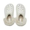 クロックス レディース 厚底 かわいい crocs ストンプ ラインド クロッグ STOMP LINED CLOG 208546 軽量 チャンキーソール ブラック ホワイト 黒 白 ふわふわ