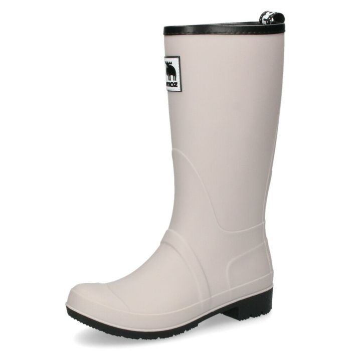 モズ レインブーツ 長靴 レディース 雪 防水ブーツ ロング MOZ 8035 黒 ネイビー アイボリー スノーブーツ 防寒 あったかい