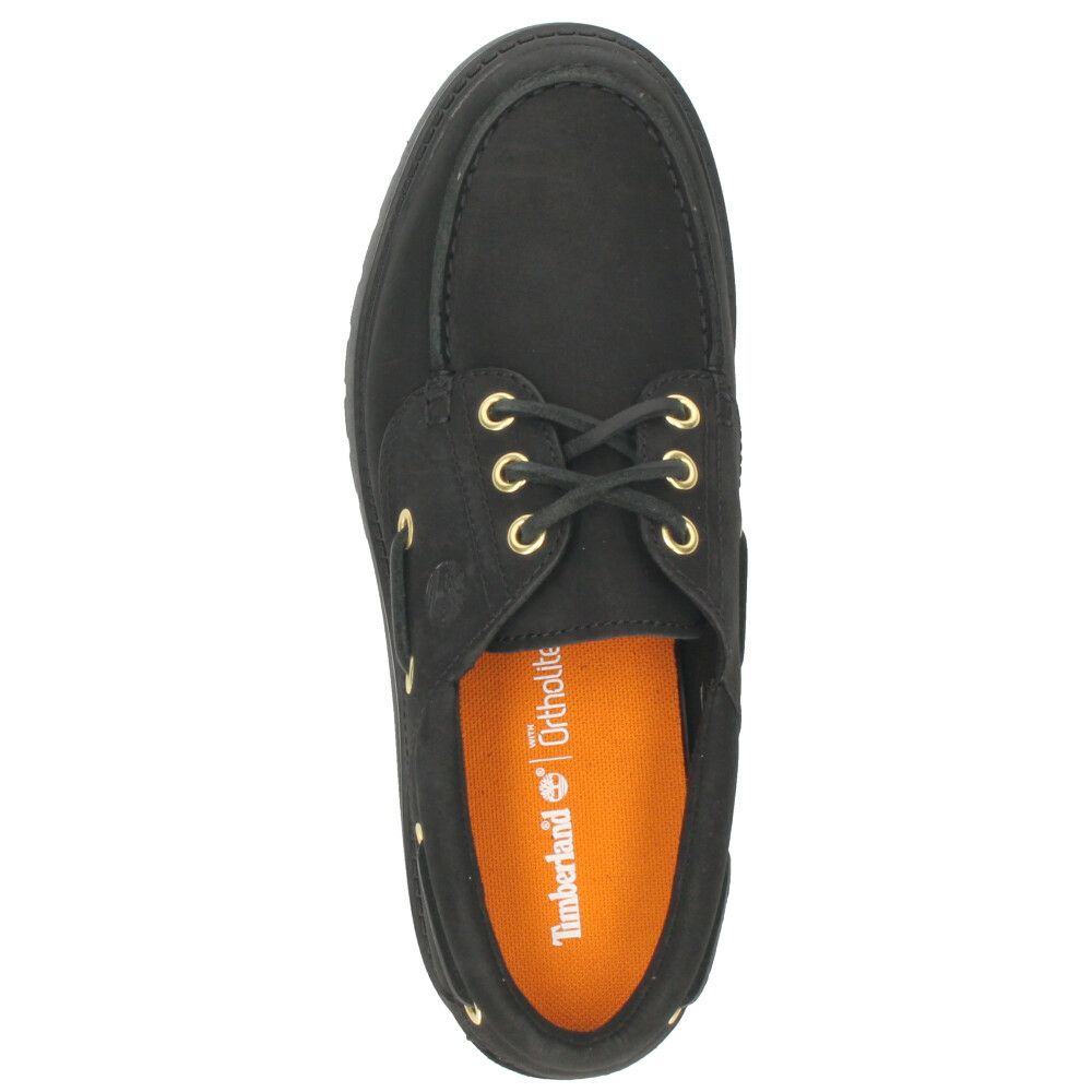 Timberland ティンバーランド レディース 厚底 モカシン 本革 レザー ストーン ストリート ボート シューズ 0A6AVE 0A2QDM ブラック 黒 ルートビア 靴