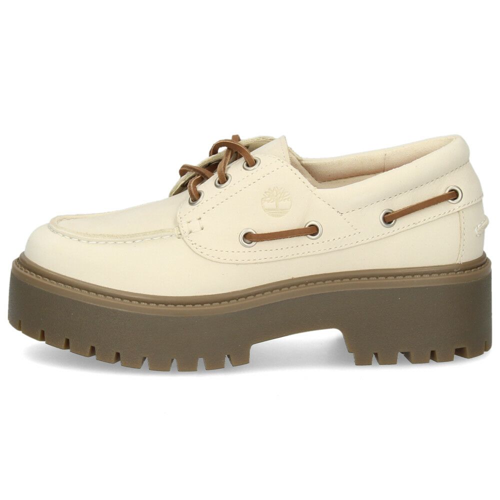 Timberland ティンバーランド レディース 厚底 モカシン 本革 レザー ストーン ストリート ボート シューズ 0A6AVE 0A2QDM ブラック 黒 ルートビア 靴
