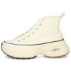 コンバース レディース スニーカー ハイカット 厚底 レースアップ オールスター サージトレーナー SURGETRAINER HI CONVERSE ALL STAR 312401 312402 オフホワイト ブラック 紐靴 黒 白 カジュアル シンプル レトロスポーティ シューズ