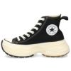 コンバース レディース スニーカー ハイカット 厚底 レースアップ オールスター サージトレーナー SURGETRAINER HI CONVERSE ALL STAR 312401 312402 オフホワイト ブラック 紐靴 黒 白 カジュアル シンプル レトロスポーティ シューズ