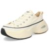 コンバース レディース スニーカー ローカット 厚底 レースアップ オールスター サージトレーナー CONVERSE ALL STAR SURGETRAINER OX 312411 312412 オフホワイト ブラック 紐靴 黒 白 カジュアル シンプル レトロスポーティ シューズ