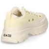 コンバース スニーカー  レディース 厚底 もこもこ ふわふわ TREKWAVE BOA 31313180 31313181 ローカット CONVERSE 黒 クリーム