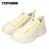 コンバース スニーカー  レディース 厚底 もこもこ ふわふわ TREKWAVE BOA 31313180 31313181 ローカット CONVERSE 黒 クリーム