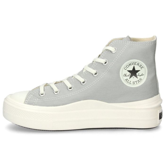 コンバース スニーカー 厚底 ハイカット レディース 軽量 オールスター ライト PLTSⅡHI ブラック 黒 ホワイト グレー イエロー 31312520 31312521 31312522 31312523