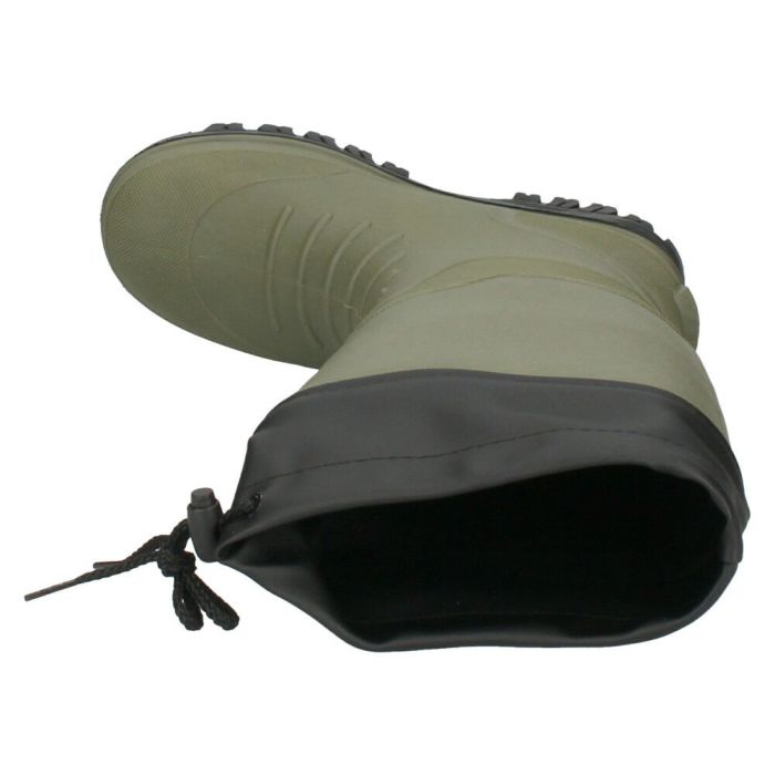 長靴 メンズ ロング 軽量 農作業 屈曲性 柔軟性 雪 滑りにくい 除雪 レインブーツ ガーデニング Parade 5901 ブラック 黒 カーキ ネイビー