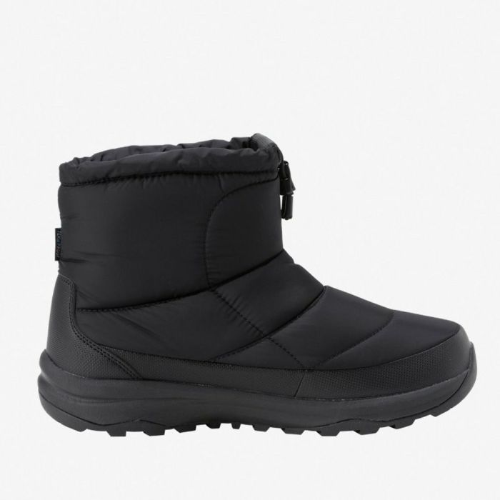 ザ ノースフェイス メンズ ブーツ 防水 ヌプシ ブーティ ウォータープルーフ ロゴ ショート アークティックグリップ NF52485 KW ブラック×ホワイト 防滑 保温 撥水 靴 シューズ 黒 THE NORTH FACE