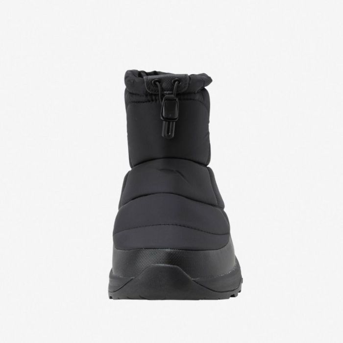 ノースフェイス メンズ レディース ブーツ 防水 ヌプシ ブーティ ウォータープルーフ ロゴ ショート アークティックグリップ NF52485 防滑 保温 撥水 靴 シューズ 黒 ブラック グレー THE NORTH FACE