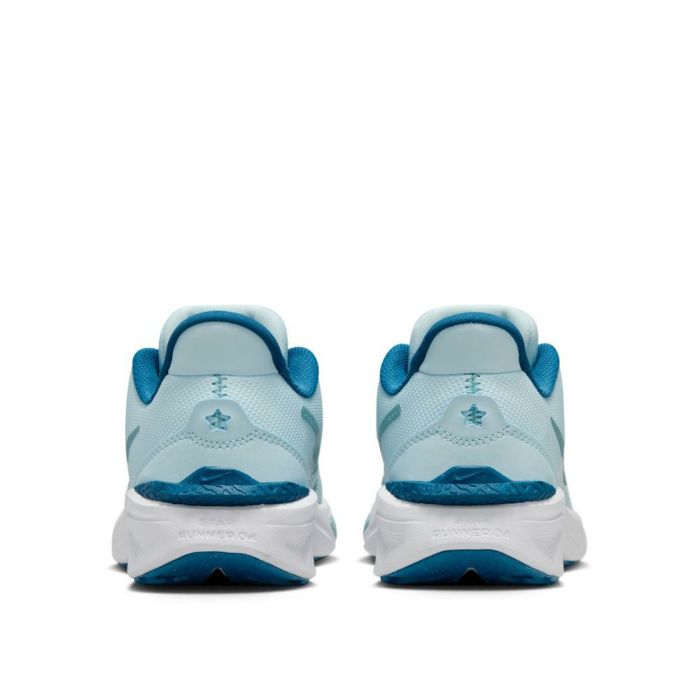 ナイキ キッズ スニーカー ランニングシューズ スター ランナー 4   ジュニア NIKE DX7615-404 STAR RUNNER 4 NN GS 紐靴 運動靴 通学 子供 グレイシャーブルー