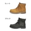 Timberland ティンバーランド メンズ ブーツ 幅広 ワイド 本革 防水 0A69UH ブリットン ロード ミッド レースアップ ウォータープルーフ ブーツ フルグレインレザー ブラック ウィート 黒 茶 紐靴