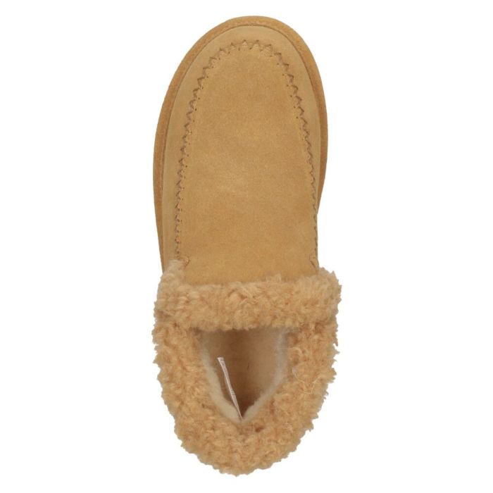 ブーツ レディース 厚底 ショートブーツ 防寒 保温 ボア 軽量ソール 撥水 黒 茶色 スエード 靴 秋冬 ベアパウ Maeve Platform Lo 3120W BEARPAW