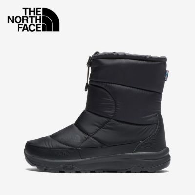 nanamica - THE NORTH FACE Nuptse Bootie ミニ　レザー　ブラック nanamica - THE NORTH FACE Nuptse Bootie ミニ レザー ブラック