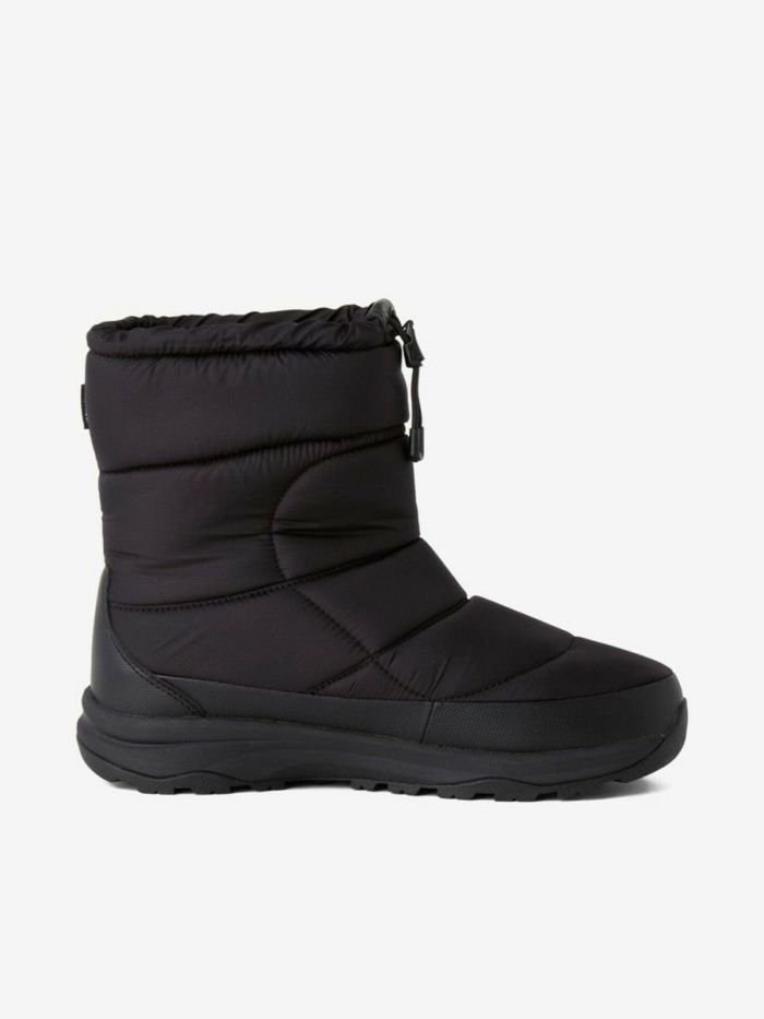 ノースフェイス ブーツ メンズ レディース スノーブーツ 滑らない 防水 防寒 ウィンターブーツ ヌプシ ブーティ ウォータープルーフ VII NF52272 KK ブラック 保温 撥水 防滑 靴 THE NORTH FACE