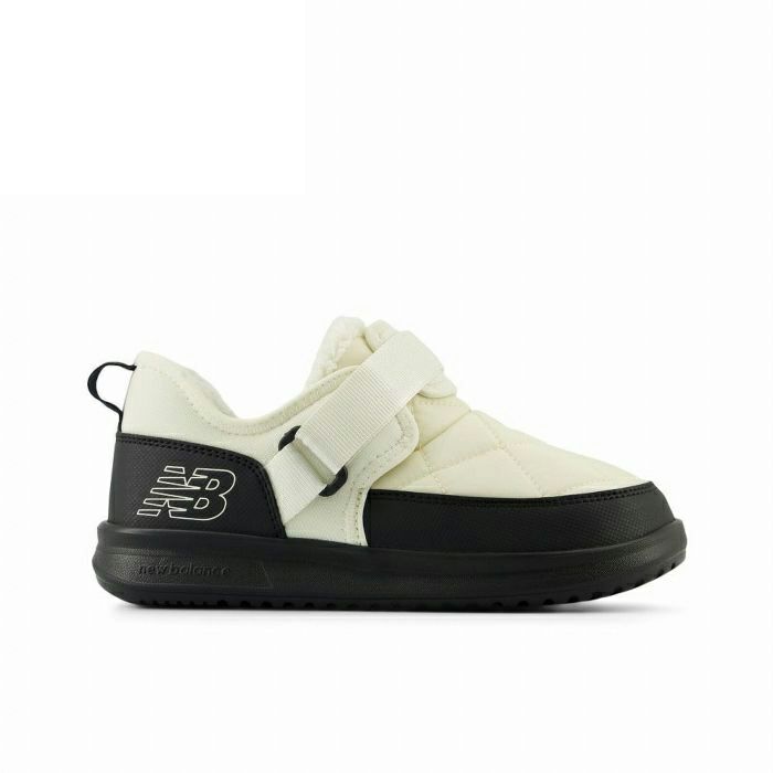 ニューバランス キッズ ジュニア スニーカー new balance スリッポン ボア 冬 防寒 シューズ 暖かい 起毛 保温 YHMOCQO2M ホワイト 白 アウトドア 靴 子供