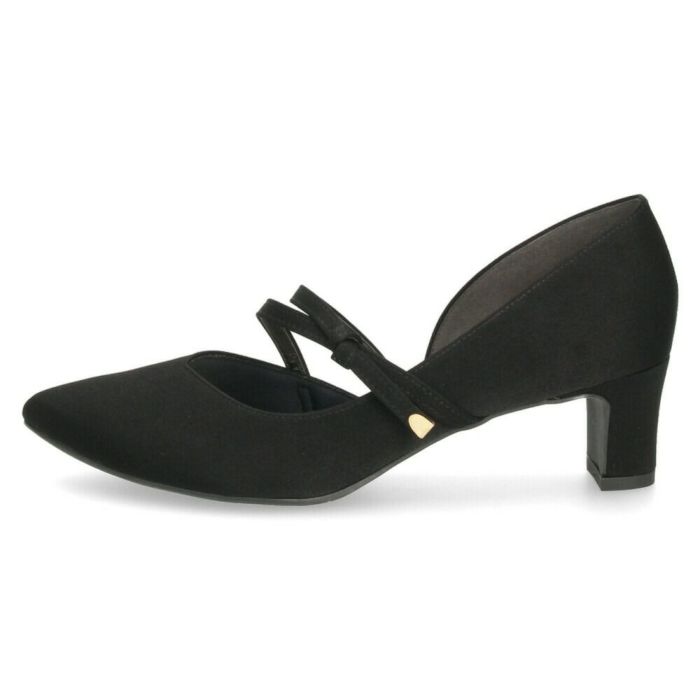 パンプス レディース 8423 5cmヒール ポインテッドトゥ  ストラップ 靴 日本製 ミドルヒール ビジネス フォーマル 普段使い Tete-a-Tete テテ・ア・テテ 