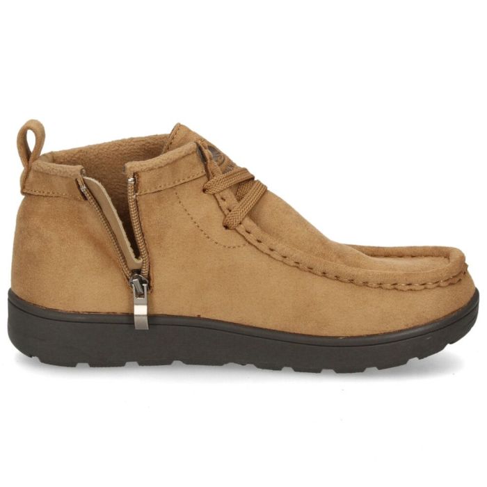 チロリアンブーツ レディース 歩きやすい 3cm防水 撥水 広幅ワイズ 防滑 屈曲 ショートブーツ サイドジップブーツ シーダブリューニコル C.W.NICOL CW-105 黒 ブラック キャメル カーキ