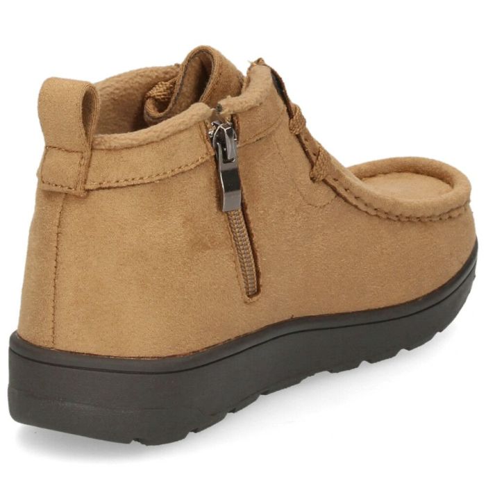 チロリアンブーツ レディース 歩きやすい 3cm防水 撥水 広幅ワイズ 防滑 屈曲 ショートブーツ サイドジップブーツ シーダブリューニコル C.W.NICOL CW-105 黒 ブラック キャメル カーキ