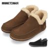 ミネトンカ ショートブーツ レディース 靴 ボア ブーティ フラット スエード 歩きやすい ブラック ブラウン MINNETONKA TAREN タレン 80230 80237