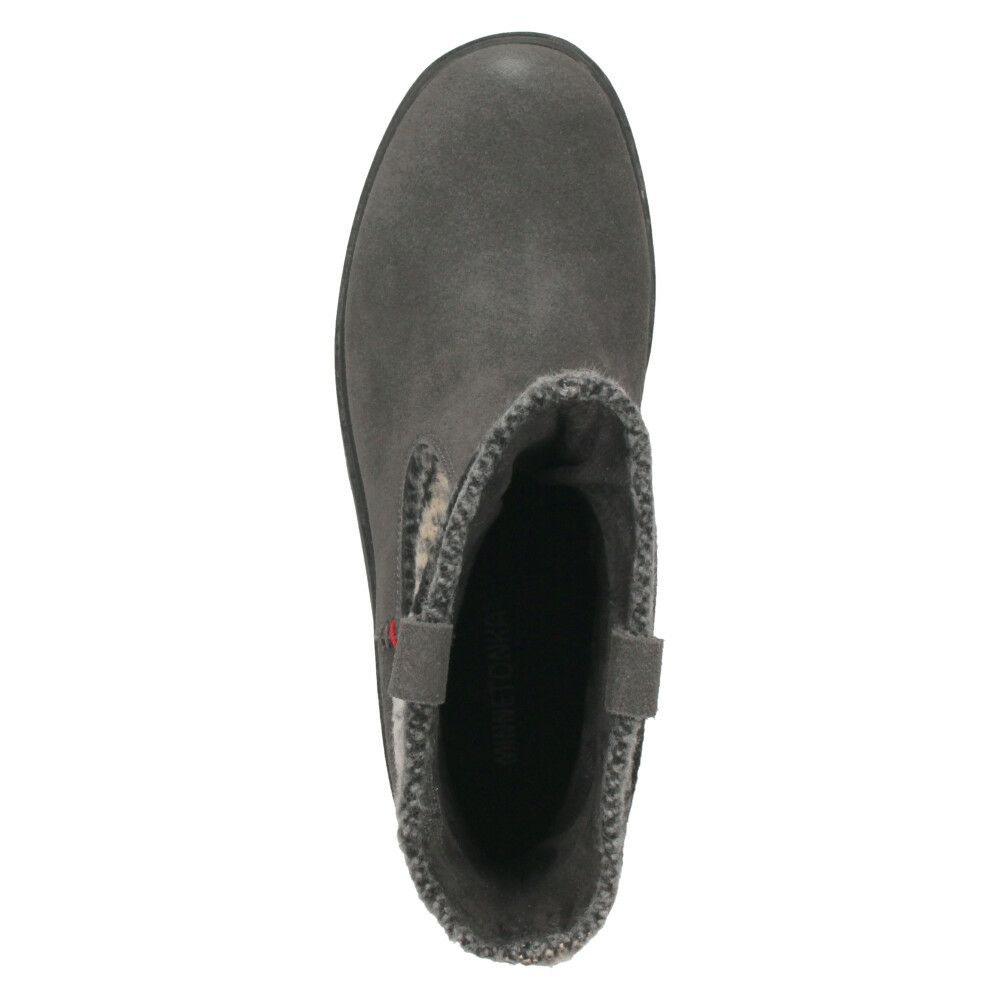 ミネトンカ ブーツ レディース MINNETONKA JOLI ジョリ 82047 82045 ニットブーツ ショートブーツ ローヒール ファブリック クッション 厚底 防寒