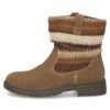 ミネトンカ ブーツ レディース MINNETONKA JOLI ジョリ 82047 82045 ニットブーツ ショートブーツ ローヒール ファブリック クッション 厚底 防寒