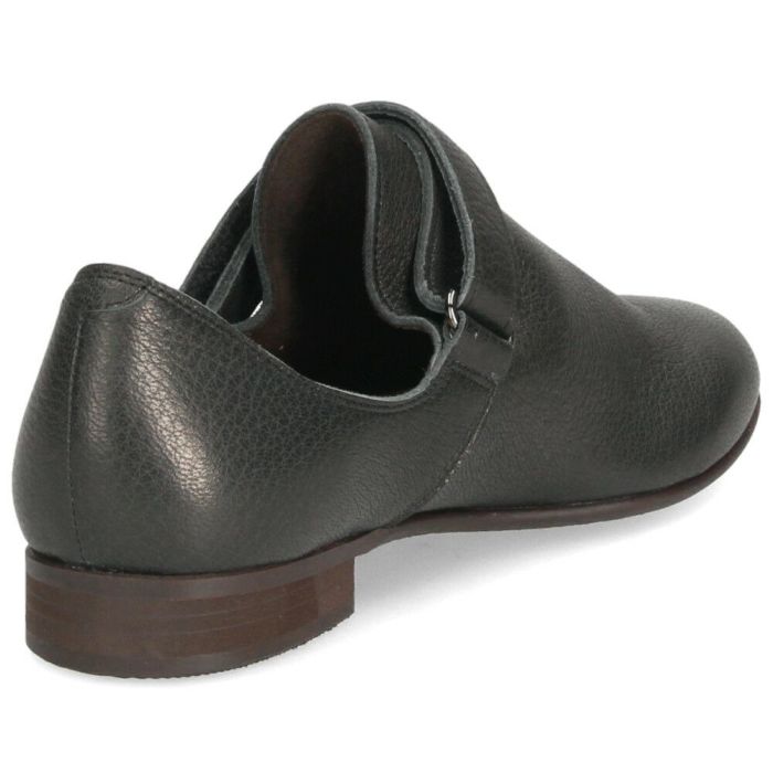 サヤ SAYA 靴 ラボキゴシ スリッポン レディース 本革 51212 ベロクロ ストラップシューズ ラウンドトゥ 日本製