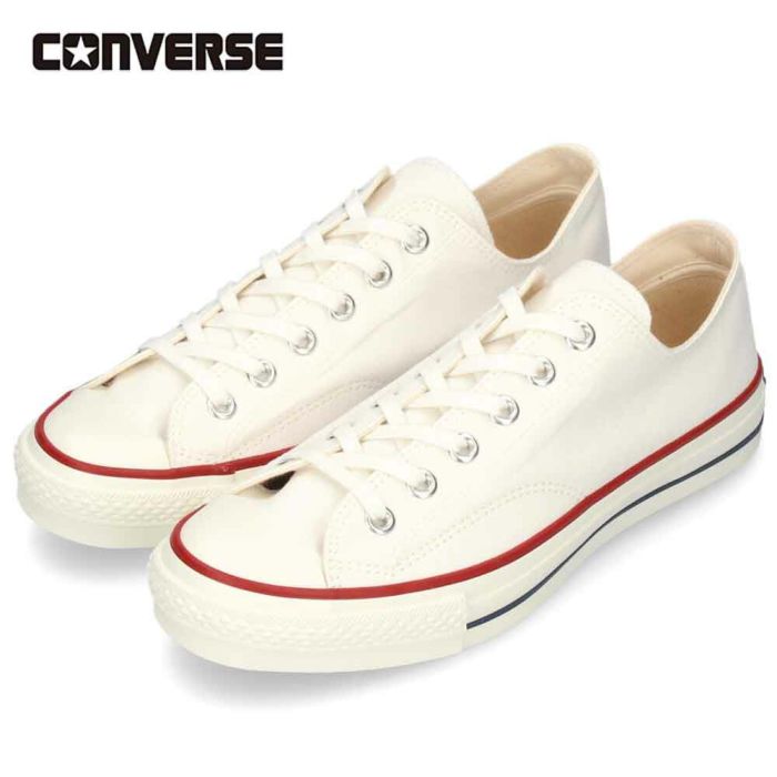 コンバース メンズ スニーカー ローカット オールスター ALL STAR J VTG 57 OX 31313470 CONVERSE ホワイト 紐靴  国内正規品