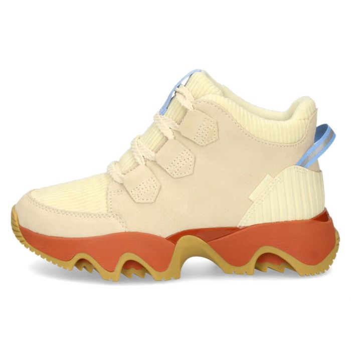 ソレル スニーカー レディース キネティックインパクト カリブープラス SOREL NL5128 ミドルカット 防水 本革 防滑 軽量 厚底 防寒 保温 