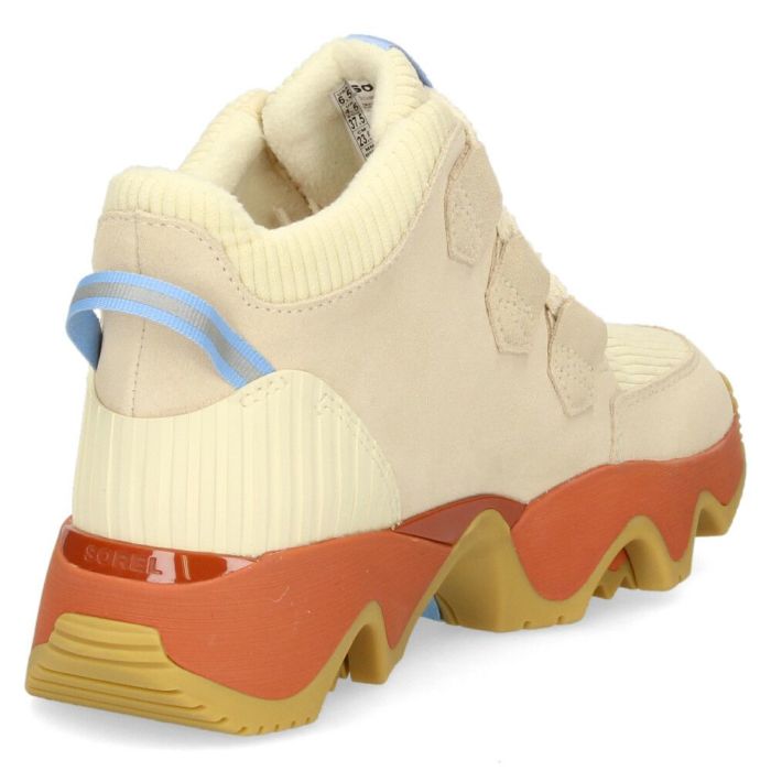 ソレル スニーカー レディース キネティックインパクト カリブープラス SOREL NL5128 ミドルカット 防水 本革 防滑 軽量 厚底 防寒 保温 