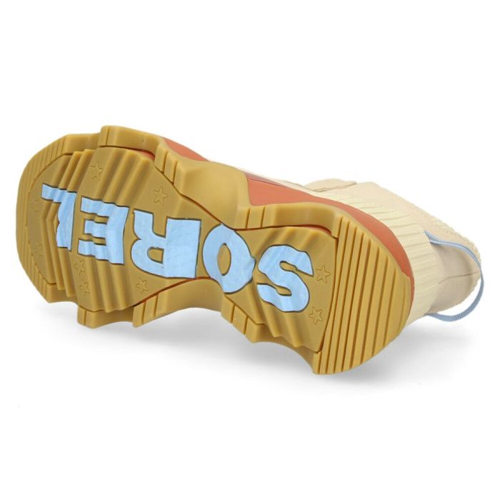 ソレル スニーカー レディース キネティックインパクト カリブープラス SOREL NL5128 ミドルカット 防水 本革 防滑 軽量 厚底 防寒 保温 