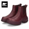 ソレル サイドゴアブーツ レディース ショートブーツ SOREL 5140 オーエヌエーアベニューチェルシー ブーツウォータープルーフ 防水 本革 軽量 防滑 ワイド