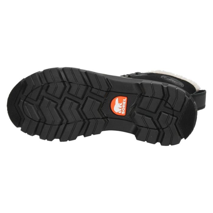 ソレル スノーブーツ レディース ワイド スエード 本革 ウィンターブーツ SOREL ティボリ5 ウォータープルーフ NL5113 TIVOLI V WP 防水 保温 防滑 透湿 冬 雪 黒 ブラック カリー